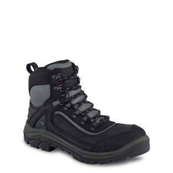 Red Wing Tradeswoman 6-inch Waterproof Safety Toe Womens Safety Boots Black - Style 2345